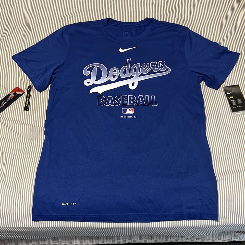 Nike Los Angeles Dodgers Dri-fit Tee Men’s Size Medium NWT